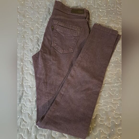 Levi's purple leggings size 25 - Picture 1 of 6